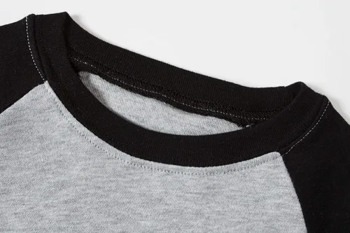Miniatura 4 de KikizYe Conjunto de pijamas para niños y niñas pequeños, 100% algodón, ropa de dormir