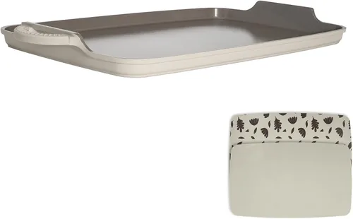 Goodful Plancha de Doble Quemador Todo en Uno, Cerámica Antiadherente, Aluminio Fundido Duradero, Apto para Horno y Lavavajillas, Fabricado sin Lino