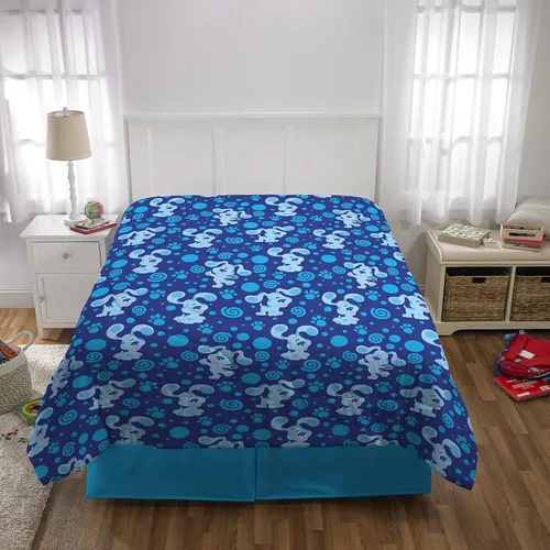 Miniatura 5 de Franco - Edredón de microfibra suave para niños, tamaño matrimonial, Blue's Clues