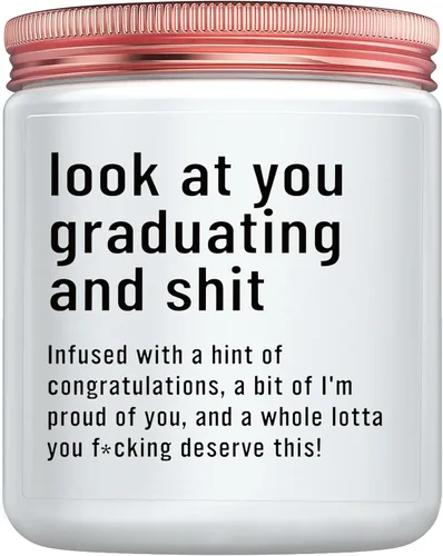 Miniatura 9 de Regalos de graduación 2025 de secundaria – Divertido regalo de felicitación para graduado de compañera de trabajo para ella, regalos de graduación