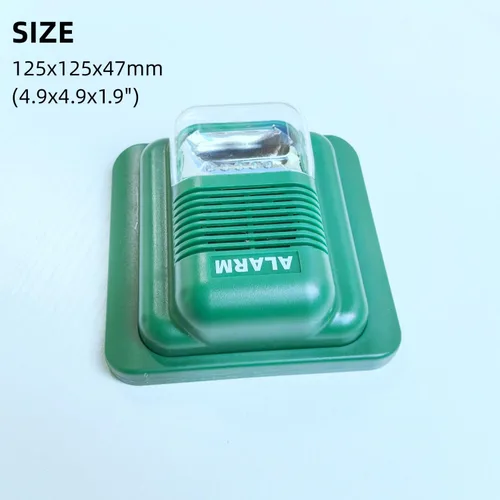Miniatura 4 de 9V 12V 24V DC Stobe Sirena con 3 Tonos Seguridad Hogar Bocina de Seguridad Anti-Robo SOS Pánico Alarma Fuerte 110dB