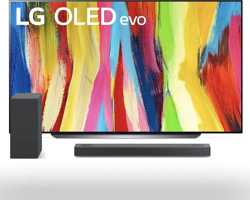 Miniatura 14 de LG serie C2 televisor inteligente OLED evo de 55 pulgadas OLED55C2PUA, 2022 - Televisor inteligente 4K con potencia de IA, Alexa integrado