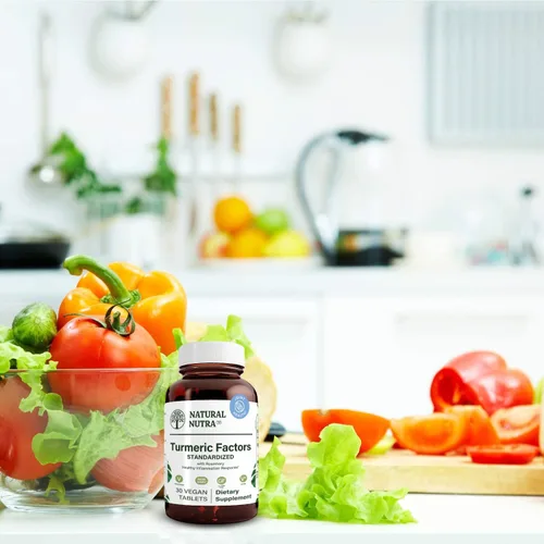 Miniatura 4 de Natural Nutra Curcumina de cúrcuma con 95% de extracto de curcuminoides suplemento con romero para la salud cerebral, 350 mg, 30 tabletas veganas