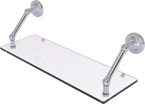 Miniatura 37 de Allied Brass PR-1/22-ORB Pr - Estante de vidrio con bordes biselados de 1 pulgada, 22 pulgadas, bronce aceitado