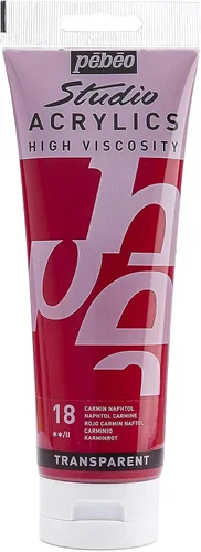 Miniatura 32 de Pebeo Acrílicos de Alta Viscosidad para Estudio Fino, Juego de 30 x 20 ml, Modelo: 833431 Conjunto de 30 X 20 Ml