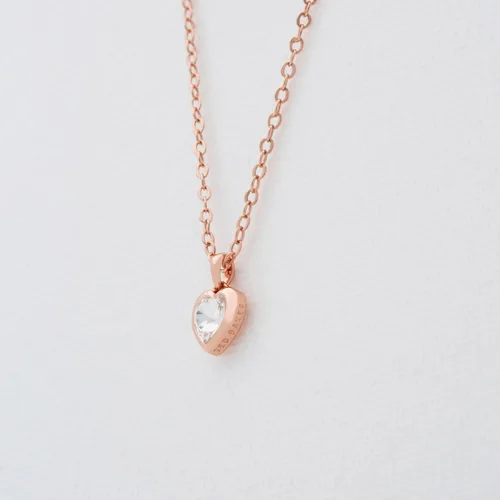 Miniatura 4 de Ted Baker London Hannela - Collar con colgante de corazón de cristal para mujer