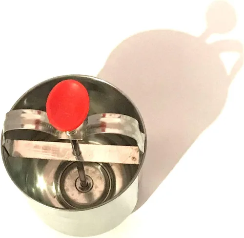 Miniatura 7 de Medu Wada Vada - Dispensador de donas de acero inoxidable, herramienta de cocina, pastelería, horneado, acero inoxidable