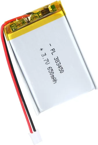 Miniatura 34 de 652030 Batería Lipo de 3.7V 350mAh 652030 Cargable Paquete de Batería de Polímero de Litio con Conector JST PH2.0mm para Dispositivo Electrónico