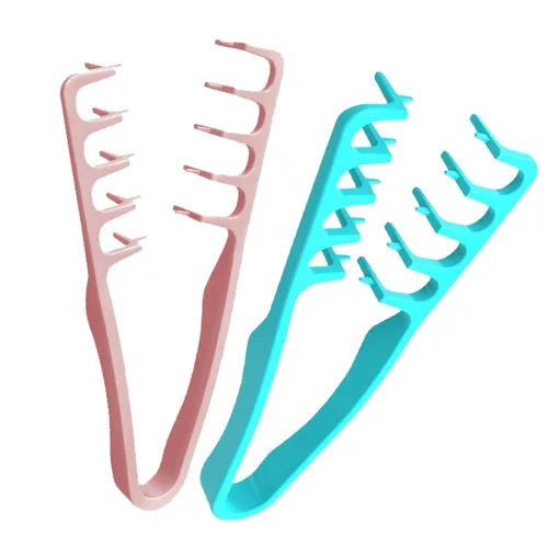 Miniatura 8 de Peine de textura, peine de peinado de textura, peines de cabello de dientes anchos voluminosos, diseño plegable de viaje, herramienta de peinado