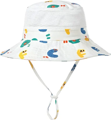 Miniatura 8 de Home Prefer - Sombrero para sol para niños con UPF50 + Safari, transpirable, sombrero de verano, para juego. Tiburón