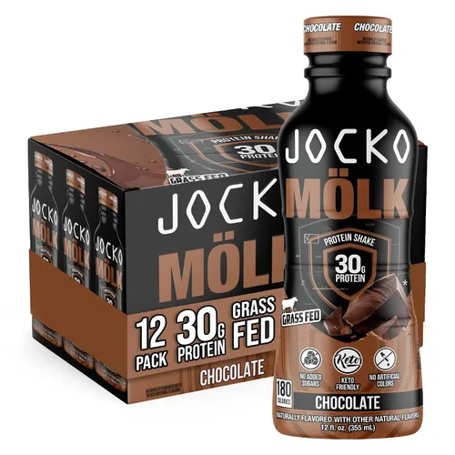 Miniatura 6 de Jocko Fuel Paquete de batido de proteínas - Vainilla y chocolate (24 unidades)