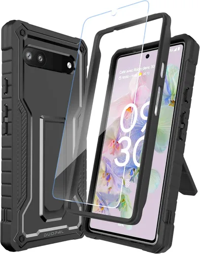 Miniatura 8 de Funda para Google Pixel 6a, protección de grado militar a prueba de golpes con soporte compatible con Google 6a Phone 6.1 pulgadas, color beige