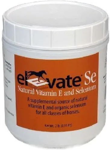 Miniatura 2 de Kentucky Performance Prod Elevate Se Natural Vitamina E y polvo de selenio para caballos, contenedor de 2 libras