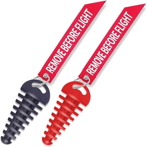 Miniatura 8 de Tapón de lavado para el silenciador de escape de 0.6"-1.5", para motocicleta de tierra, moto de 2 tiempos con llavero con llavero para motor, 1 Negro