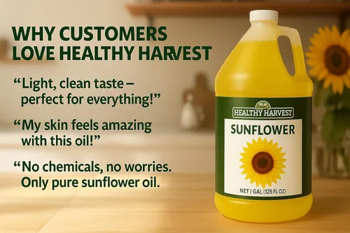 Miniatura 4 de Aceite de girasol sin OMG Healthy Harvest