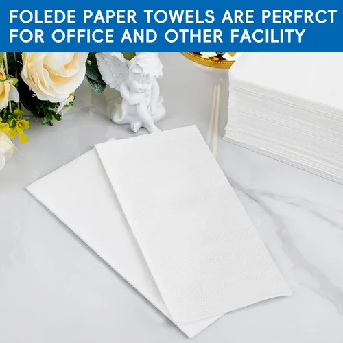 Miniatura 5 de JEBBLAS Toallas desechables para invitados, toallas de mano de tacto de lino, servilletas de papel similares a la tela, toalla de mano de papel