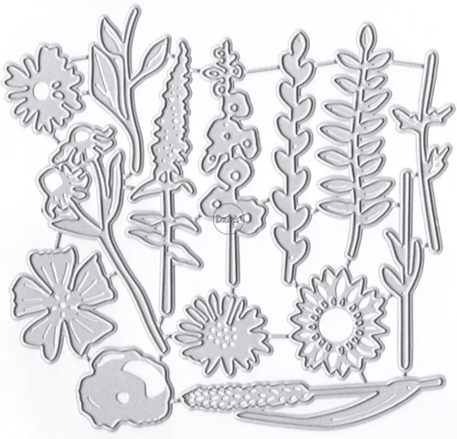 Miniatura 5 de DzIxY Troqueles de corte de metal de seis pétalos, flores, para hacer tarjetas, papel de gofrado, juegos de troqueles, álbum, plantillas