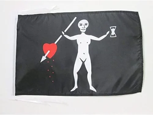 Miniatura 1162 de Bandera de México AZ FLAG, 45.7 x 30.5 cm, con cordones - Pequeñas banderas mexicanas de 30 x 45 cm - Bandera de 45.7 x 30.5 cm