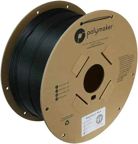 Miniatura 30 de Polymaker Panchroma Filamento de impresora 3D PLA negro, 0.069 in, carrete de 2.2 libras, fácil de imprimir, impresión de alta velocidad, sin