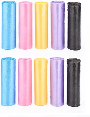 Miniatura 2 de Bolsas de basura pequeñas de 4 galones, bolsas de basura pequeñas para cocina, bolsas de basura de material fino, tamaño pequeño de 15 litros