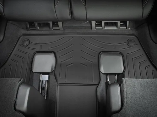 Miniatura 2 de WeatherTech Alfombrillas de suelo de ajuste personalizado para Jeep Grand Cherokee L con asientos de cubo de segunda fila (4416963) - 3ª fila, negro