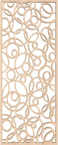 Miniatura 4 de Latrobe Paneles de pared decorativos de madera con calado, 9 3/8 pulgadas de ancho x 24 3/8 pulgadas de alto x 3/8 de alto, roble rojo rojo (Red Oak)