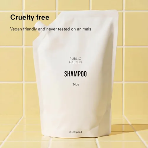 Miniatura 3 de Public Goods Champú para mujeres y hombres Champú suave natural para limpiar y nutrir todo tipo de cabello Fabricado con aceites esenciales