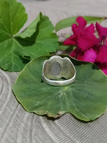 Miniatura 4 de Rose Quartz Gemstone Ring,925 Sterling Silver,Artistic Ring,Oval Shape Stone,Casual Wear,Designer Silver Ring,Engagement Ring,Promise Ring,Silver