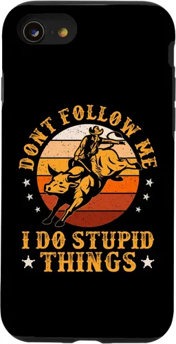 Miniatura 43 de Carcasa vintage para iPhone XS Max Don't Follow Me I Do Stupid Things
