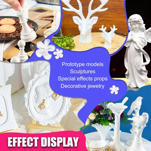 Miniatura 6 de Resina de poliuretano – Kit de resina de fundición de 2 piezas de curado rápido de 72 onzas, resina blanca para pintura, baja viscosidad y bajo