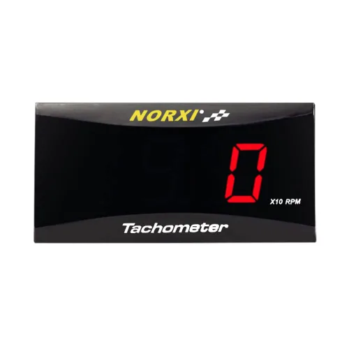 Miniatura 15 de Taquímetro Digital Universal Medidor RPM para Motocicleta y Auto, Impermeable, Electrónico (Azul)