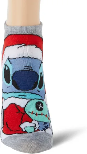 Miniatura 2 de Disney Women's Lilo & Stitch 5 Pack No Show Socks