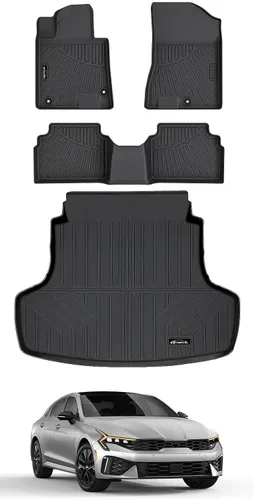 Miniatura 12 de Alfombrillas para Toyota Camry 2011-2017, primera y 2da fila, forro de carga TPE para todo tipo de clima, alfombrillas de coche para accesorios Camry