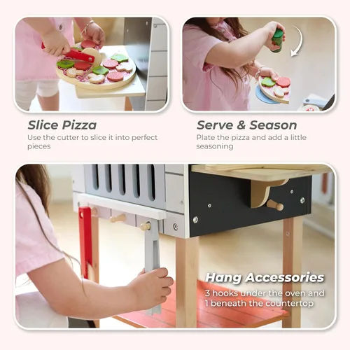 Miniatura 3 de Teamson Kids - Horno de pizza para exteriores My Little Helper