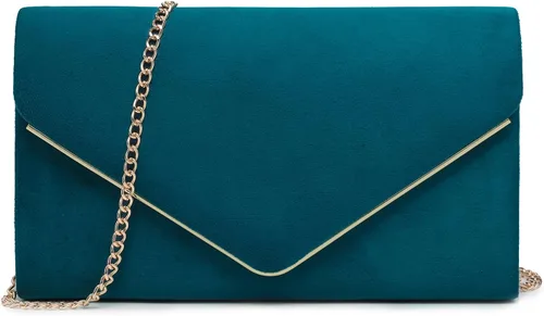 Miniatura 20 de Bolsos de mano Dasein para mujer, de ante sintética, para noche, formales para fiestas, bodas, cócteles, graduación