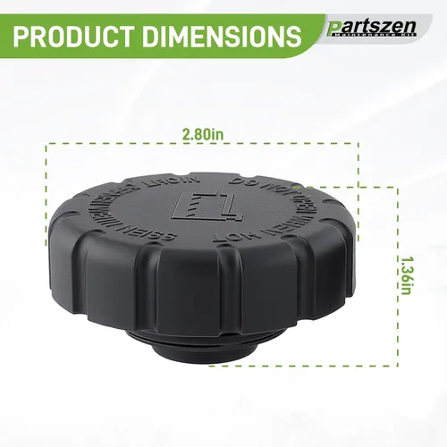 Miniatura 2 de 2105010615 Tapa del tanque de expansión del refrigerante del radiador Tapa del depósito de refrigerante para Mercedes-Benz C CL CLA CLK CLS E G GL