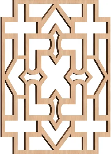Miniatura 48 de Wise Paneles decorativos de madera con calado, extra pequeños, 7 3/8 pulgadas de ancho x 7 3/8 pulgadas de alto x 1/4 pulgadas de alto, roble rojo