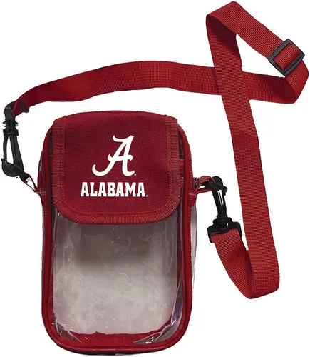 Mini bolsa para estadio – Bolsa cruzada transparente compacta de 7.5 pulgadas – Juegos, graduaciones, conciertos – Aprobado por la NCAA de seguridad