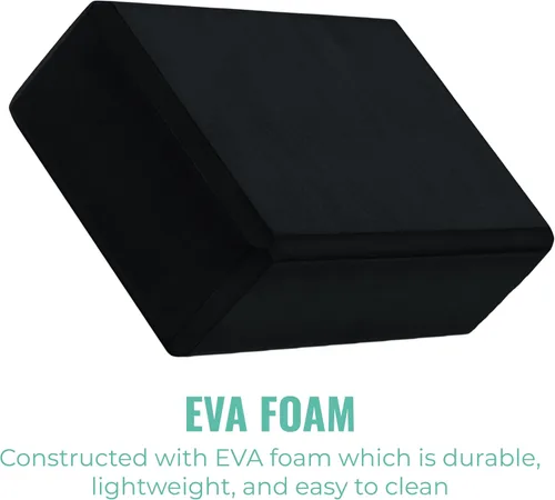Miniatura 3 de Bloque de yoga de 3 pulgadas, paquete de 10 bloques de yoga de espuma EVA a granel, ladrillo de yoga firme y de apoyo, espuma de equilibrio
