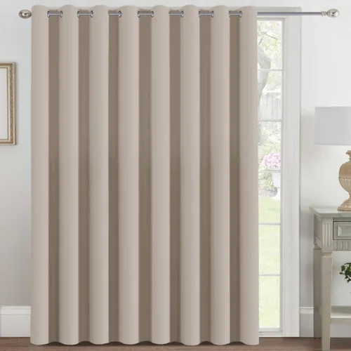 Miniatura 81 de H.VERSAILTEX - Cortinas blackout con aislamiento térmico y ojales en la parte superior, para patios, puertas correderas y división de habitaciones