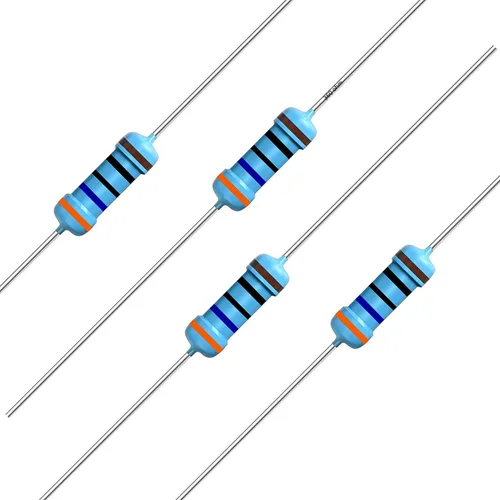 Miniatura 34 de California JOS 100 unidades de resistencia de 0.12 ohmios 1/4w (0.25 W) Resistencia fija de película metálica de tolerancia ±1%, más de 189 valores