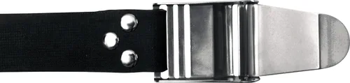 Miniatura 2 de Cressi Elastic Weightbelt for Freediving, Spearfishing with Quick-Release Buckle - Malta: Designed in Italy by Cressi Negro