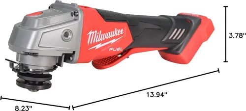 Miniatura 8 de Milwaukee 2888-20 18V Amoladora inalámbrica de 4.5"/5" con velocidad variable (solo herramienta)