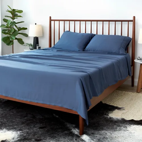 Miniatura 8 de SHEEX Arctic Aire MAX - Juego de sábanas, sábanas refrescantes ultrasuaves con 1 sábana encimera, 1 sábana bajera y 2 fundas de almohada