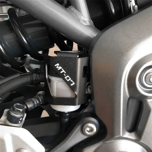 Miniatura 3 de Marcos protectores para Yamaha MT07 MT09 FZ07 FZ09 FZ 07 09 MT 07 09 2015-2020 2021 motocicleta CNC cubierta de depósito de líquido de freno trasero