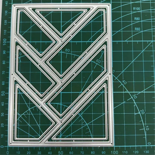 Miniatura 7 de Mvchifay Troqueles de corte para hacer tarjetas, troquelados de metal, herramienta de álbum de recortes, marco hueco, plantilla de perforación