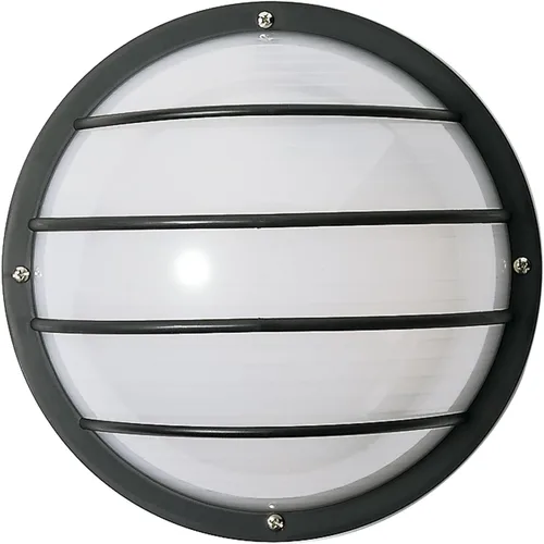 Nuvo SF77/859 Mamparo 1-Light Round Cage 75W A19, negro texturizado