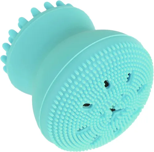 Miniatura 2 de Cepillo de limpieza facial, cepillo facial de medusas, cepillo facial exfoliante para masaje, limpieza facial, cepillo giratorio para hombres