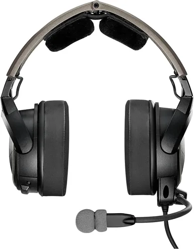 Miniatura 8 de SOULWIT Almohadillas de refrigeración para auriculares Bose Aviation X A10/A20, cojines con espuma de aislamiento de ruido de alta densidad - Negro