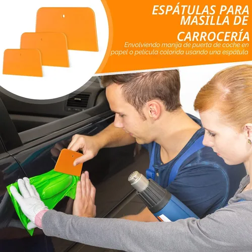 Miniatura 3 de Frienda - Juego de esparcidores de relleno para carrocería de plástico para aplicación de masillas, esmaltes, calafates y pintura